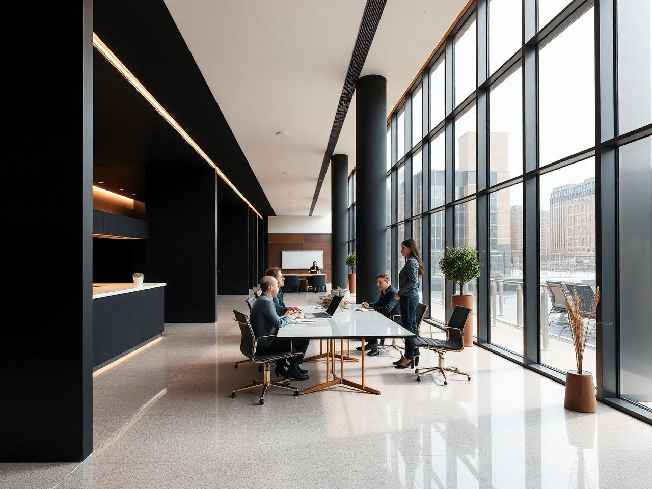 Equipe Texas Publicidade em ambiente corporativo moderno